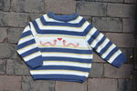 Breipatroontje Pim sweater wormpjes NL