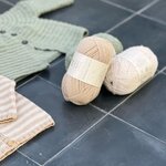 Breipatroon Renee, groene cardigan NL