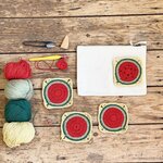 Haakpatroon Ritstas watermeloen L