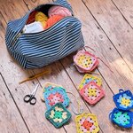 Naaipatroon projecttas Kofi met voering