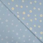 Daisy's Dusty blue - waffle jersey