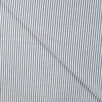 Poly Cotton Seersucker Stripe navy- seersucker