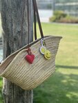 Haakpakket bag charm (thema Moederdag)
