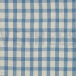 double gauze vichy licht blauw - double gauze