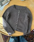 Breipakket Ivy cardigan vanille geel