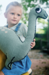 Vormkussen Eva mouton - Dinosaurus