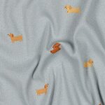 RIB JERSEY GOTS dogs - jersey