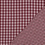 vichy burgundy- double gauze