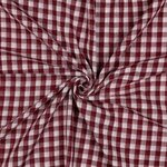 vichy burgundy- double gauze
