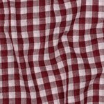 vichy burgundy- double gauze