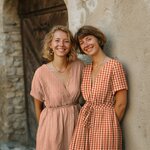 vichy burgundy- double gauze