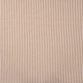 Poly Cotton Seersucker Stripe caramel - seersucker