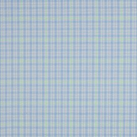 COTTON SEERSUCKER NEON CHECKS- seersucker