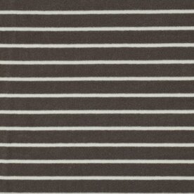 Strepen TAUPE/ecru - spons