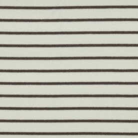 Strepen ECRU/TAUPE - spons