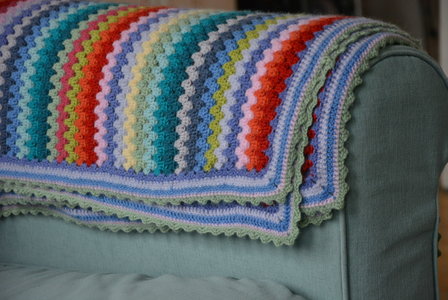Haakpakket janna deken in fonty BB merino