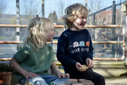 Breipatroontje T-shirt rijstpapsteek NL