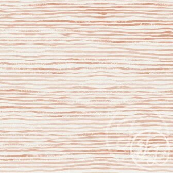 Stripe peach - jersey