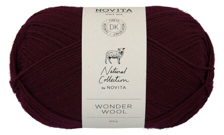 Novita Wonder wool DK 596 columbine (einde kleur)