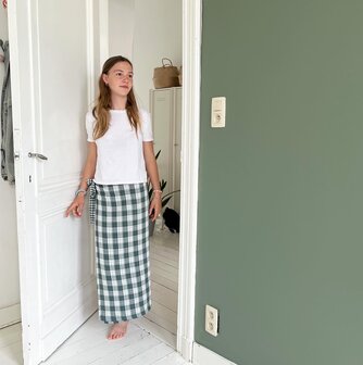 Naaipatroon wikkelrok Julia 