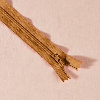 zichtbaar rits ochre 20 cm 