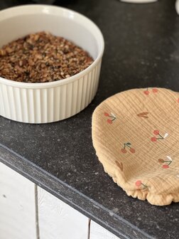 Naaipatroon bowl cover