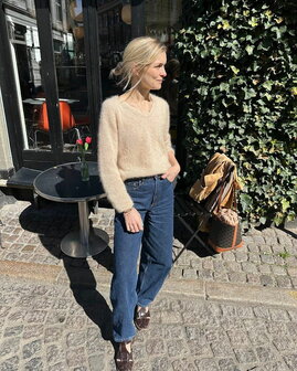 Breipakket Cumulus blouse V - lichtroos