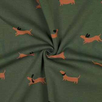 honden groen - sweater