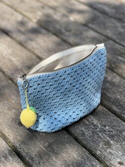 Haakpatroon toiletzak M + bag charm