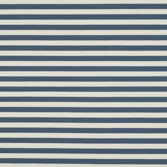 strepen jeans - french terry