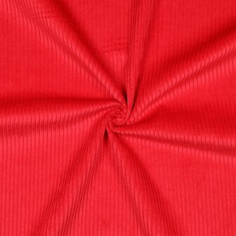 Rood - Ribfluweel 