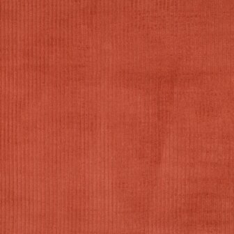 terracotta- Ribfluweel 