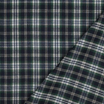 navy ruiten - Flannel