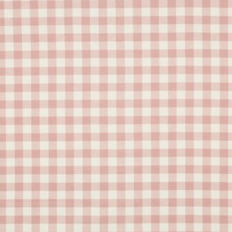 licht roos ruiten - Flannel