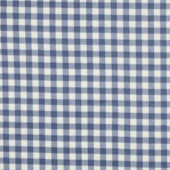 blauw ruiten - Flannel