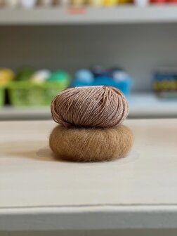 Breipakket Novice slipover Camel