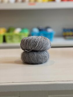 Breipakket Novice slipover grijs chin&eacute;