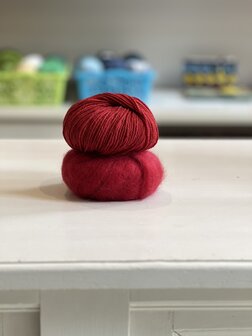 Breipakket Novice slipover ROOD