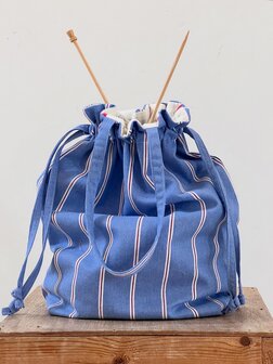 Naaipakket projectzakje Megan strepen