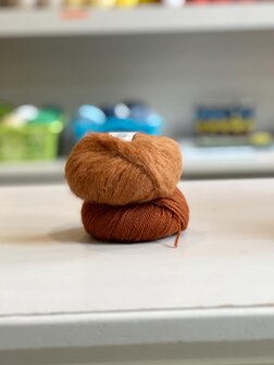 Breipakket Sophie hood ROEST