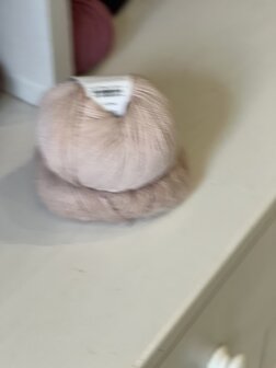 Breipakket Sophie hood licht roos