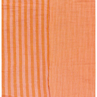 double gauze peche streep - double gauze