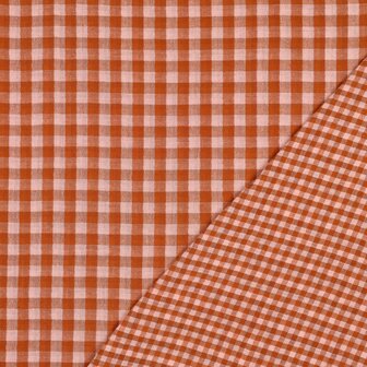 vichy pink- double gauze