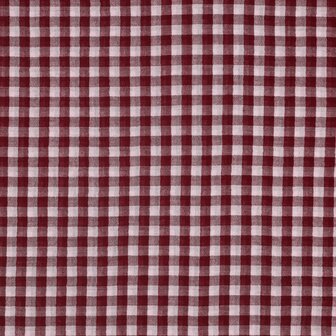 vichy burgundy- double gauze