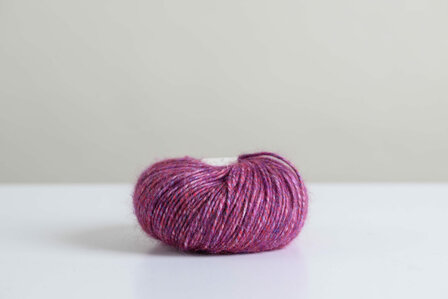 Lalouknits - Fluff colour alpaca 614 Pink purple