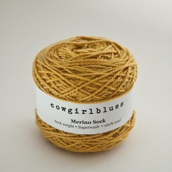 Cowgirlblues Merino twist mustard
