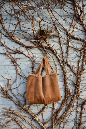 Naaipatroon teddy tas met of zonder voering