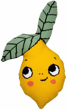 Vormkussen Eva mouton - Citroen