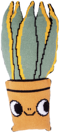 Vormkussen Eva mouton - Sansevieria