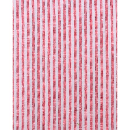 Strepen rood - Linnen/katoen